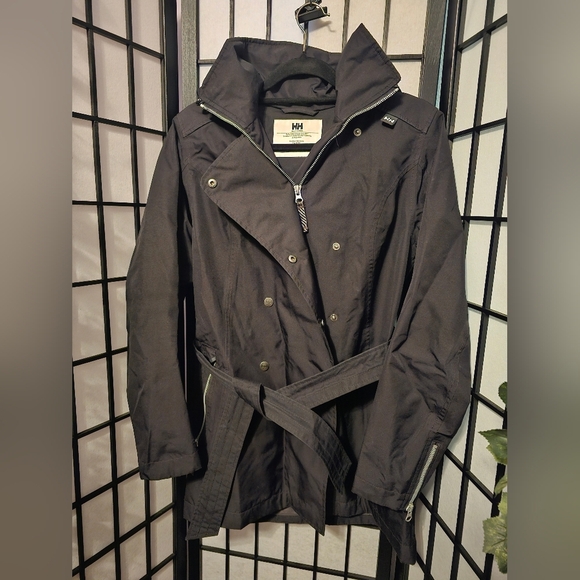 Helly Hansen Double Breasted‎ Rain Jacket Size Medium - Picture 1 of 4